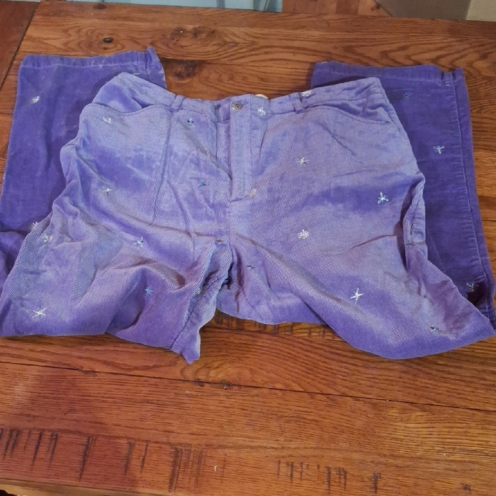 David Brooks Lavender Corduroy Garment